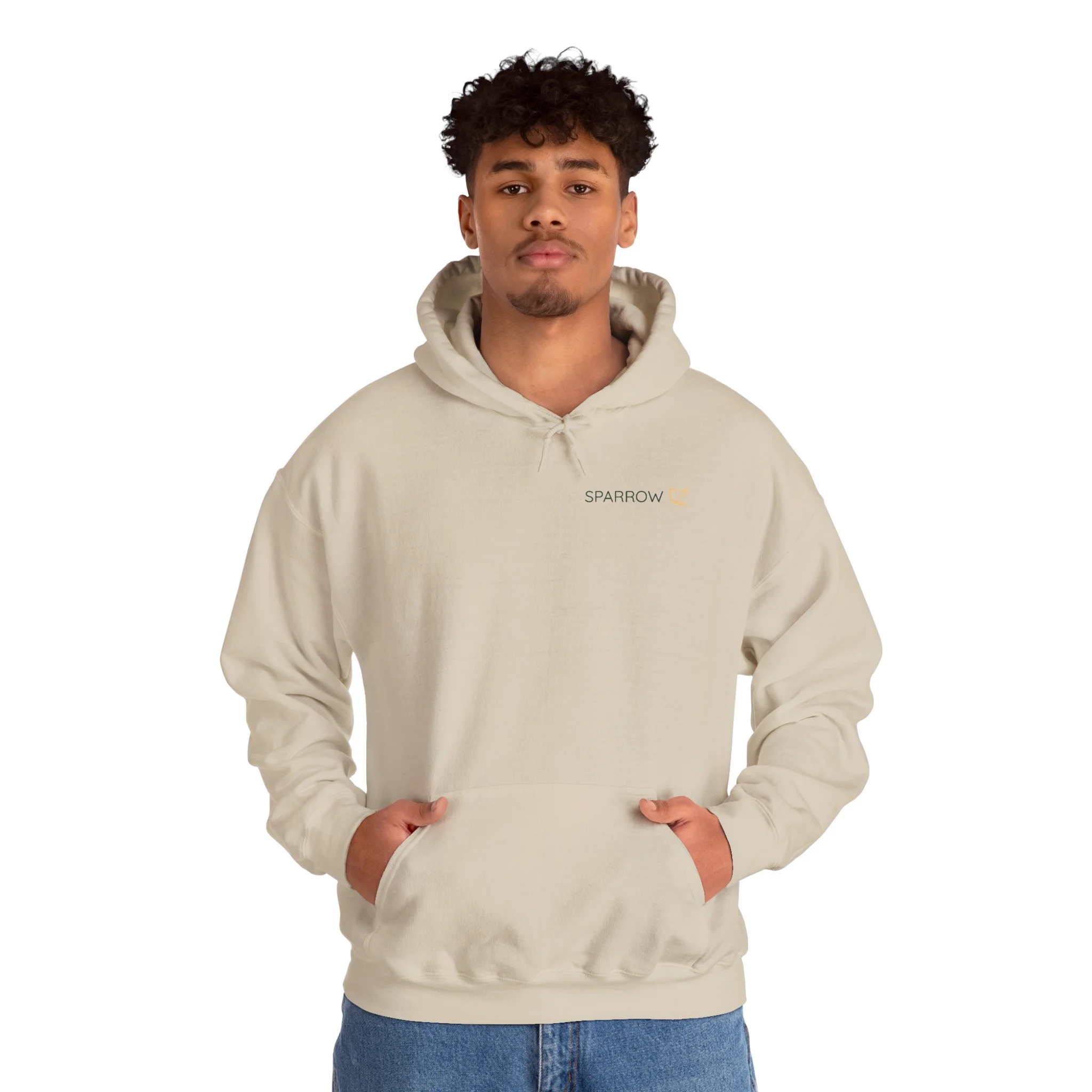 Sparrow hoodie in sand